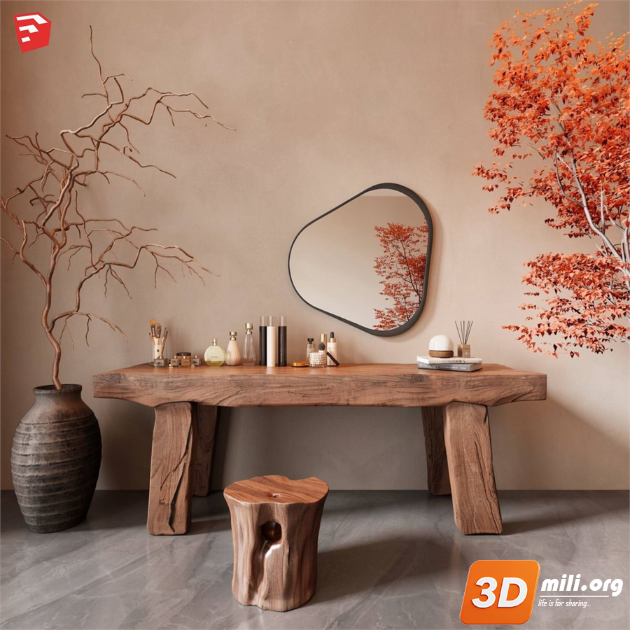 Dressing Table Skp Files 